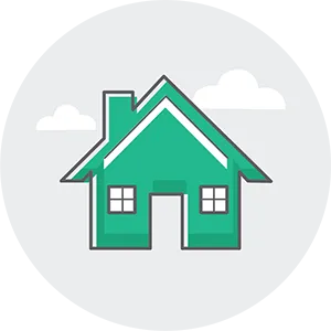 moom-househunting House icon.