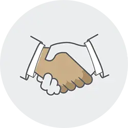 moom_partners Handshake icon.